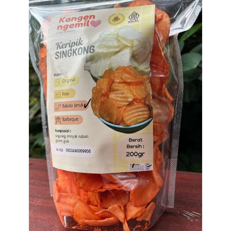 

Keripik Singkong Rasa Balado Jeruk