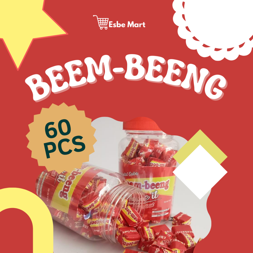 

Permen BEEM-BEENG (Candy Cube) Isi 60 PCS – Manis, Segar, & Bikin Nagih