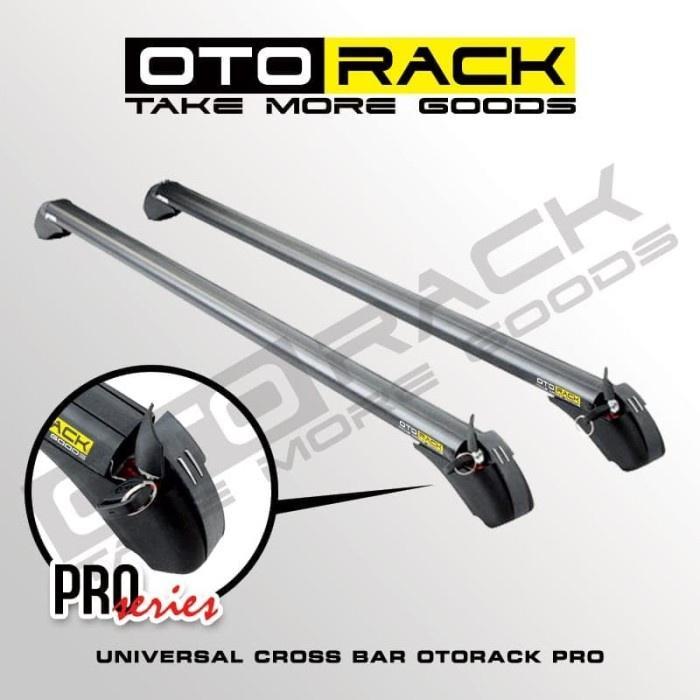 OTORACK Cross Bar Sporty Pro Tour Premium Adventure Crossbar Kaki Rack Mobil Jepit Body Roof Rail Al