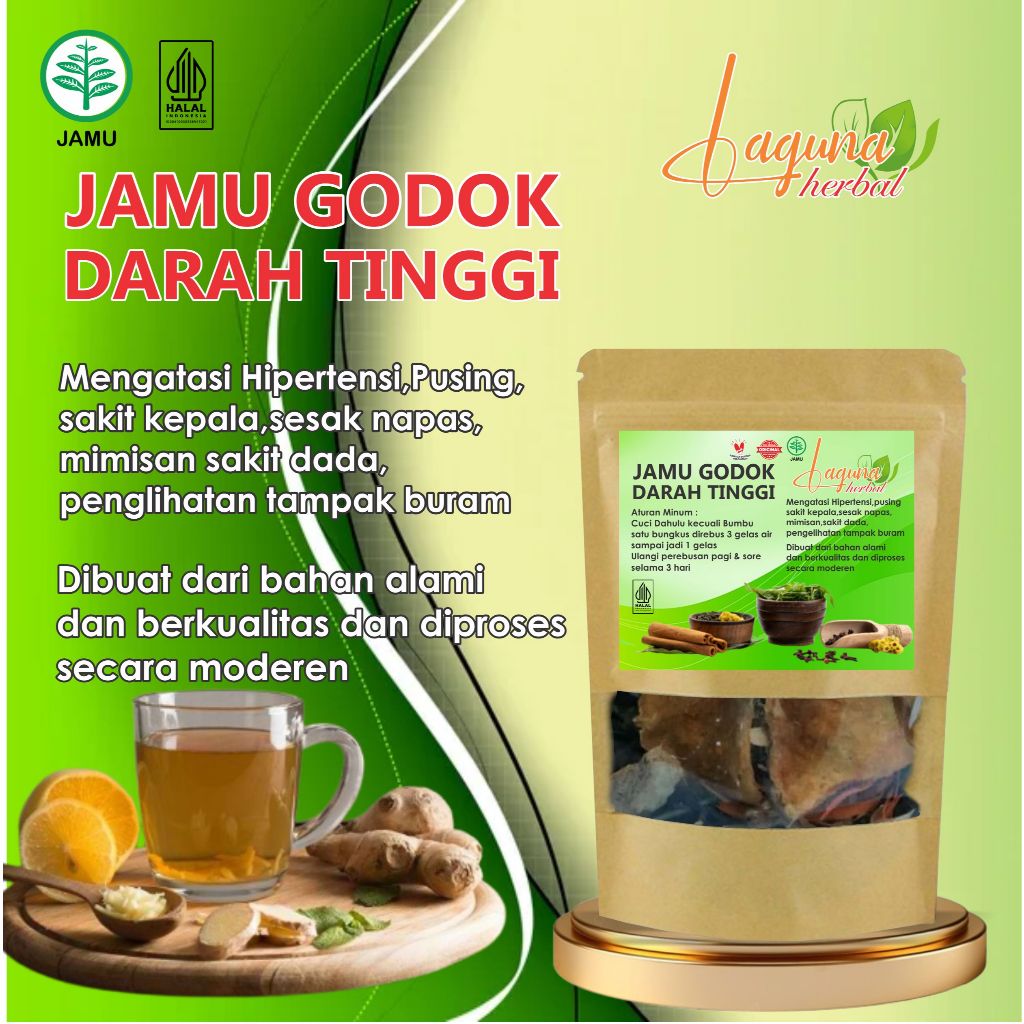 

Jamu Godok Rebusan Darah Tinggi Herbal Alami 100 gram