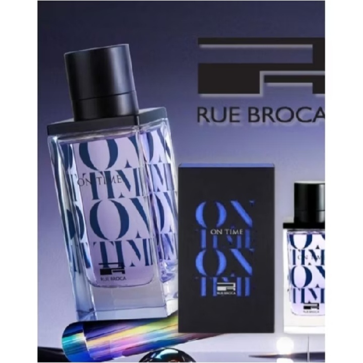 parfum on time by rue broca original 100%