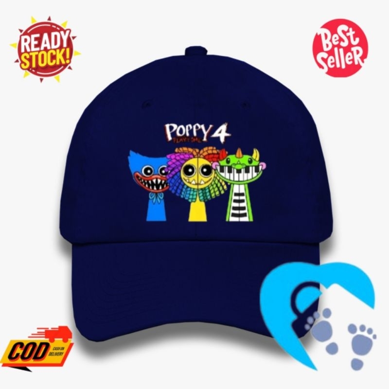 TOPI ANAK GAMBAR ANIMASI LUCU POPPY PLAYTIME 4
