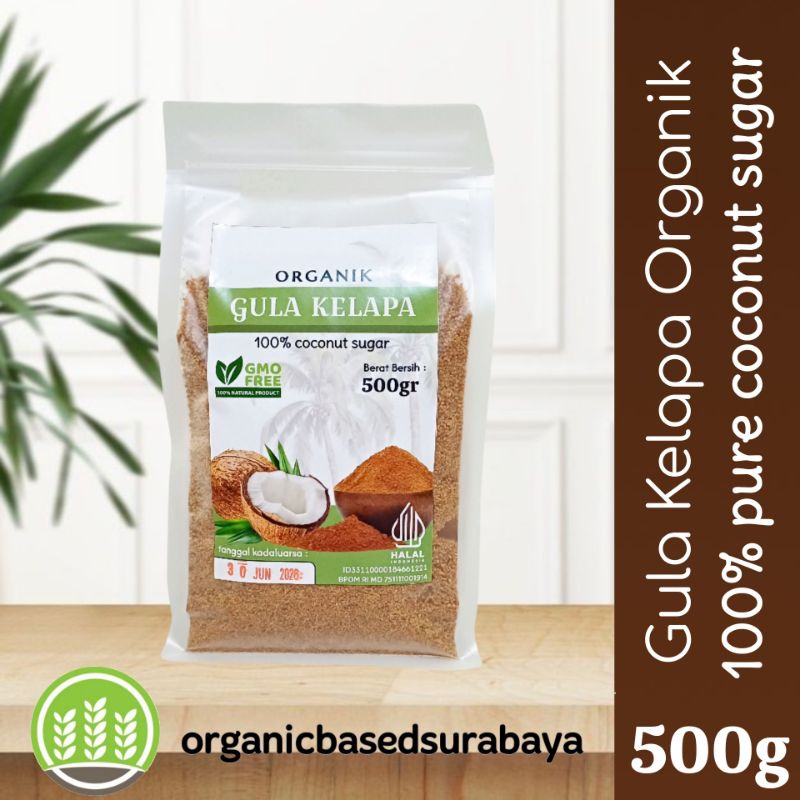 

Gula Kelapa Organik 500gr,Non GMO, Pilihan Sehat, Rendah IG,Cocok untuk cegah Diabet