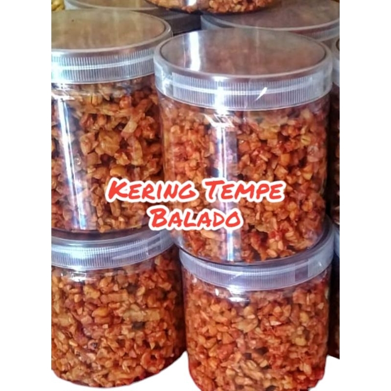 

Tempe Kering Balado Kemasan 600ml