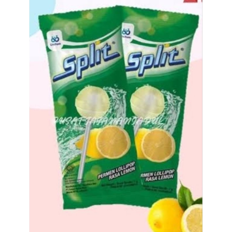 

permen lolypop split,cola dan defanty renceng