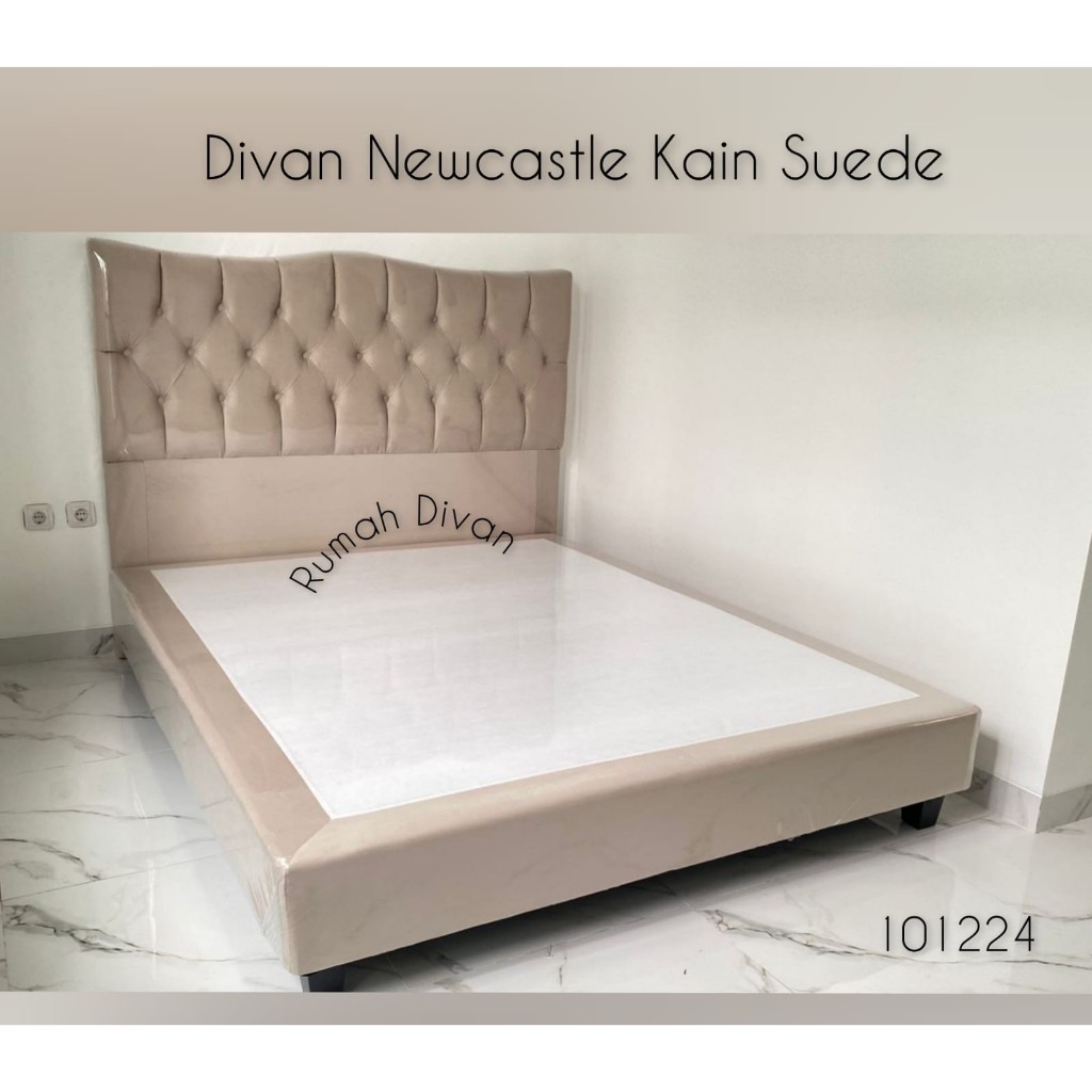 Divan Dipan Tempat Tidur Newcastle Alas Kasur Springbed