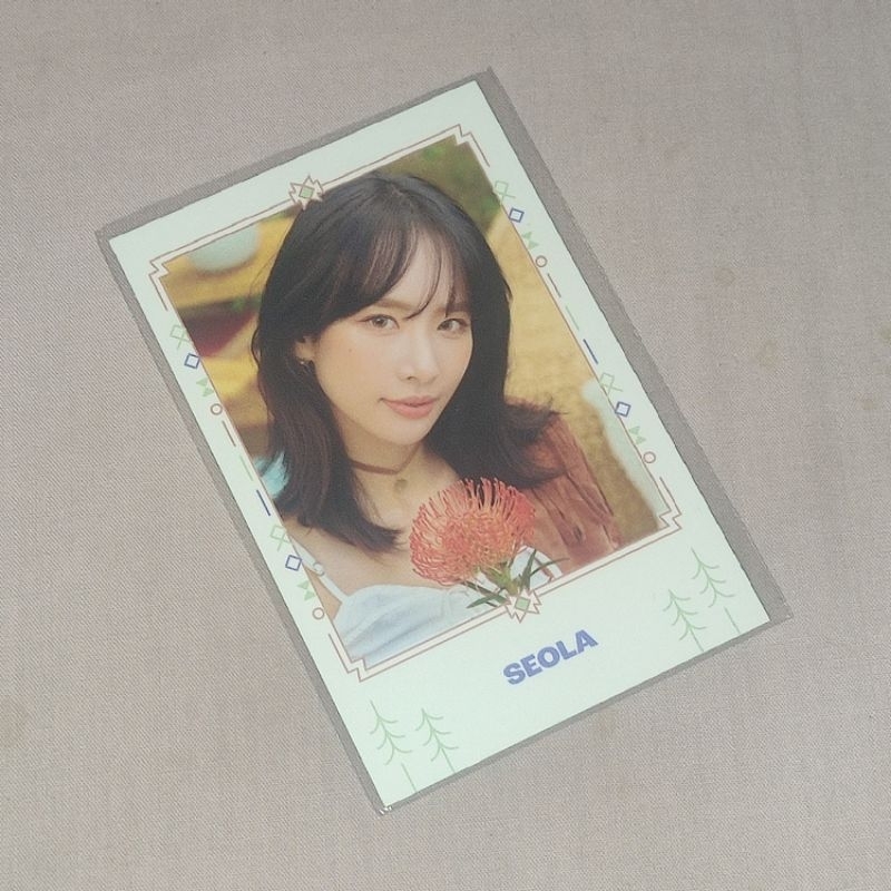 POLAROID WJSN SEOLA SEASON GREETING 2022