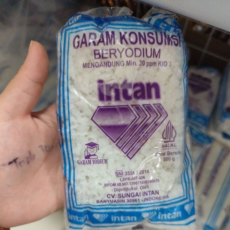 

garam intan kasar 500 gr