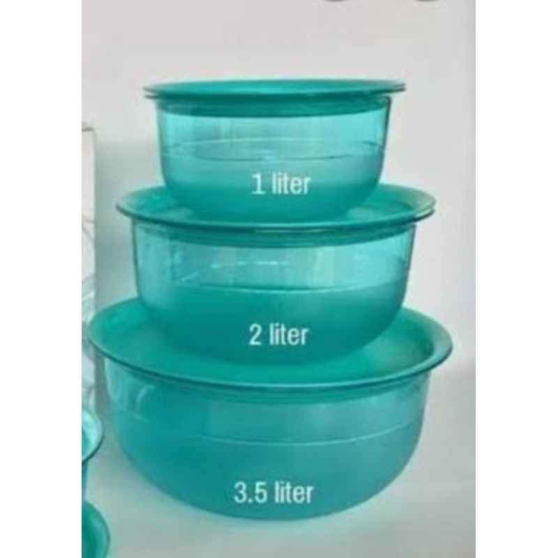 Table Collection Set Tupperware no Box & Luxury Table Collection Set ( Dilengkapi plastik buble)