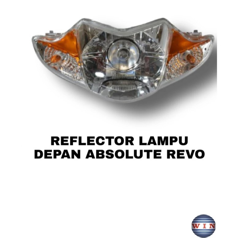 REFLECTOR LAMPU DEPAN ABSOLUTE REVO/ LAMPU MOTOR HONDA ABSOLUTE REVO/ LAMPU DEPAN MOTOR HONDA ABSOLU