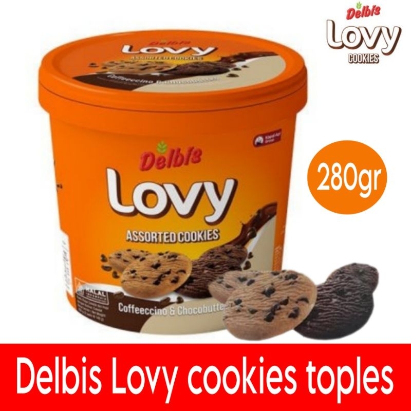 

Delbis Lovy Coffeeccino chocobutter cookies toples timba