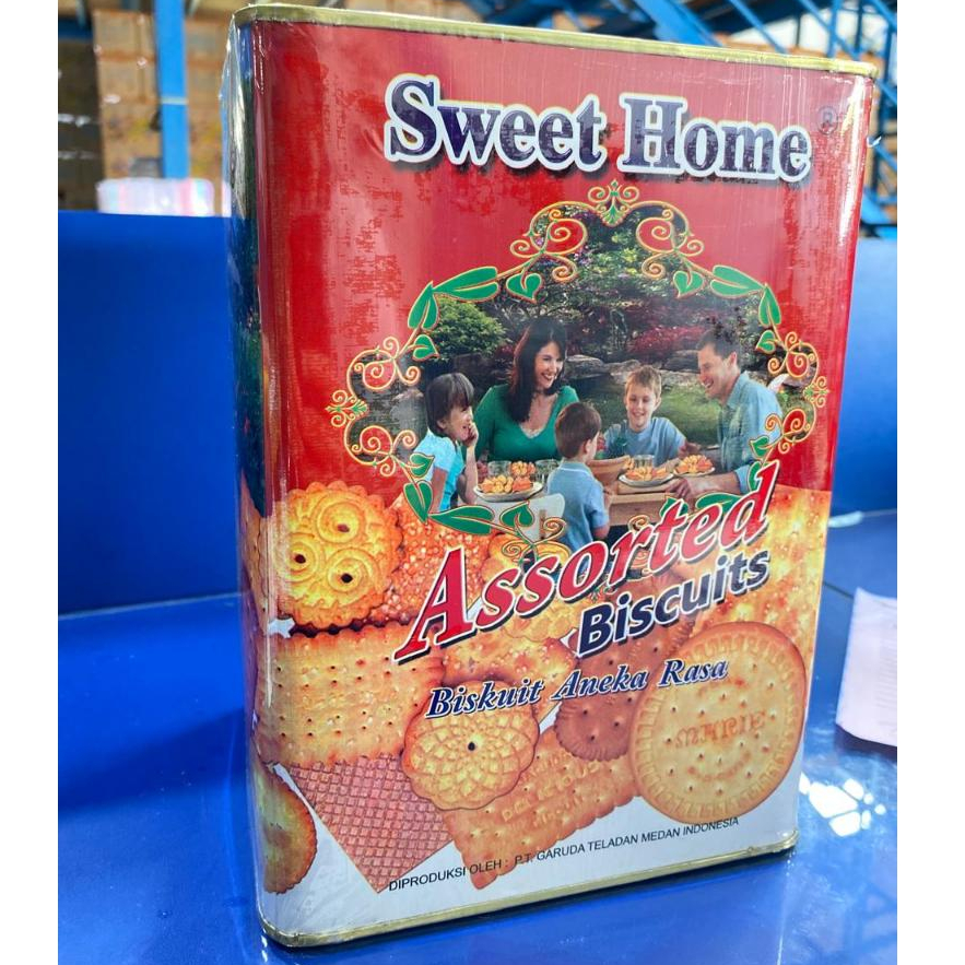 Biskuit Lebaran Sweet Home Kaleng