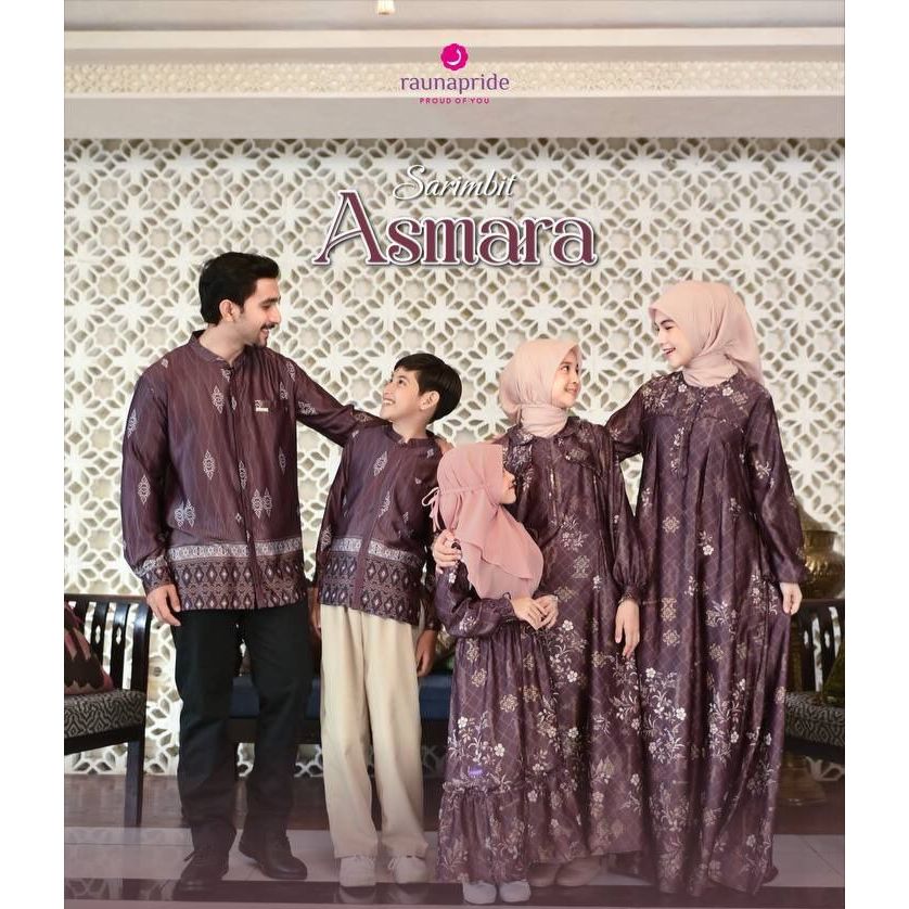 Gamis Sarimbit Asmara by Rauna/Baju COuple Keluarga Asmara