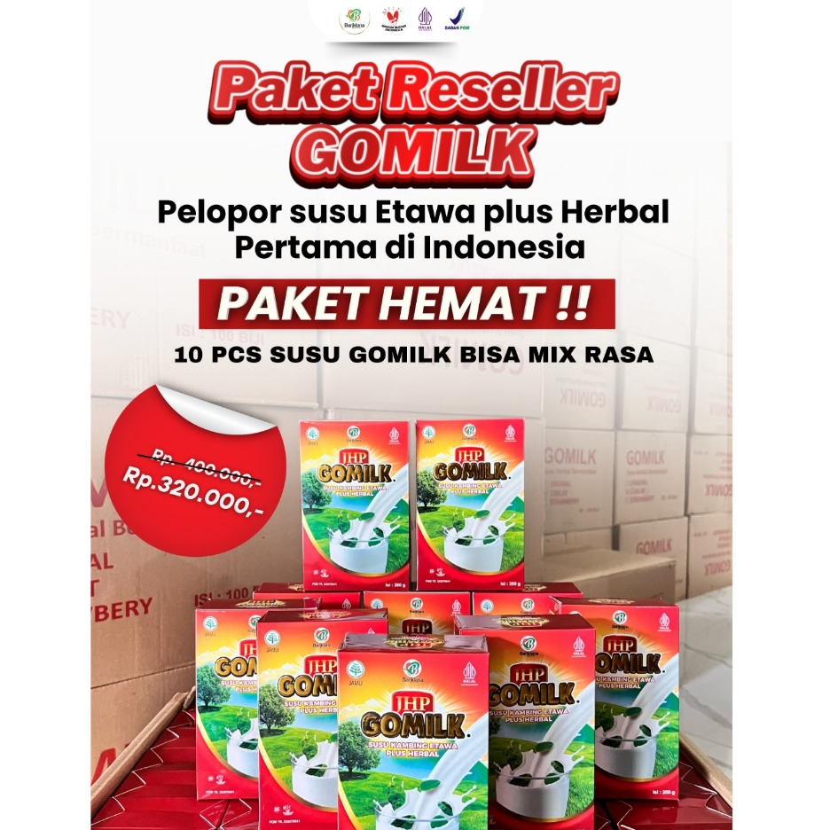 

PAKET HEMAT SUSU ETAWA GOMILK