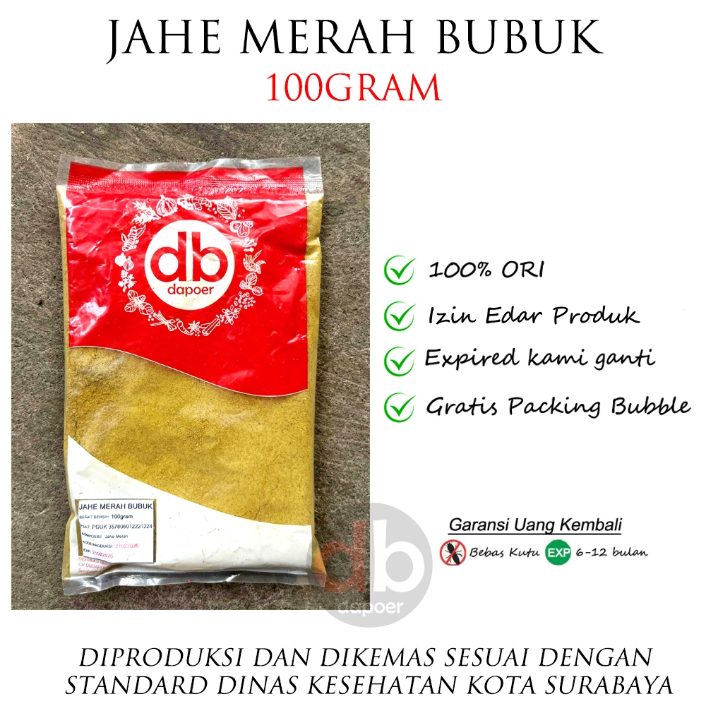 

Jahe Merah Bubuk 100gram
