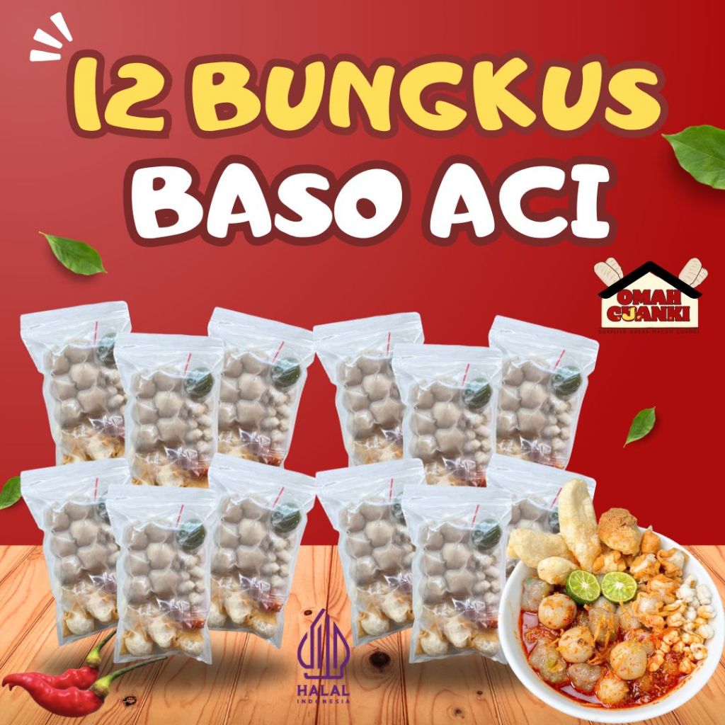 

PAKET HEMAT 12 BUNGKUS BASO ACI INSTAN ORIGINAL KUAH KALDU - HOTPOT INSTAN