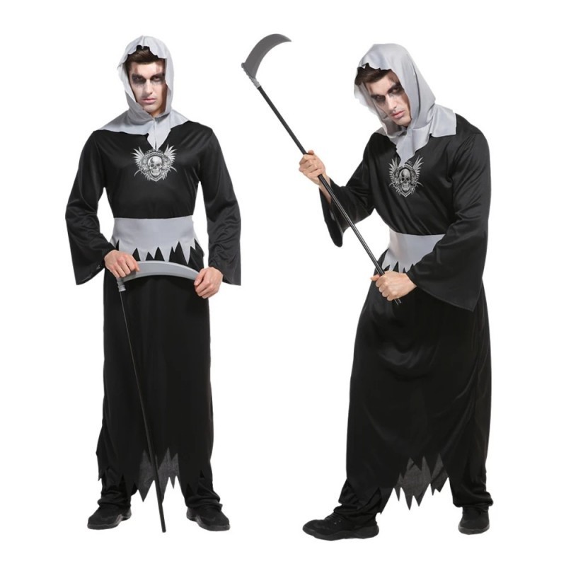 OneKlik - Tongkat Iblis Tongkat Cosplay Tongkat Halloween Reaper Scythe Weapon Alat Peraga Halloween