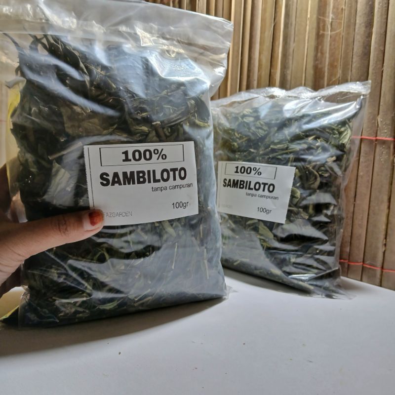 

100gr SAMBILOTO KERING MURNI TANPA CAMPURAN