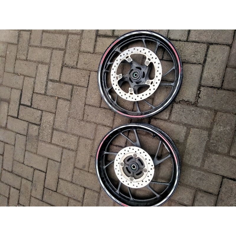 velg pelek depan belakang Honda all new cbr 150 led