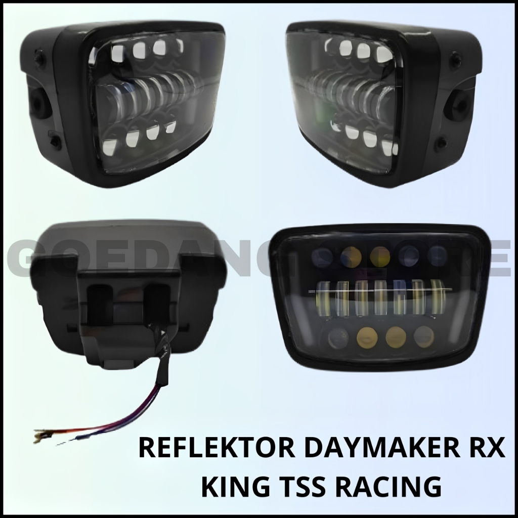 LAMPU LED KOTAK 5 INCH KOTAK DOT SAE BISA UNTUK MOTOR DAN MOBIL PNP RX KING RXK RXZ RX KING CBR