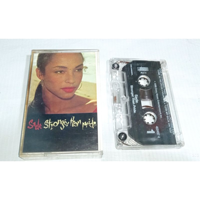 Kaset Original/Rare Item/SADE ADU/SADE/Stronger than pride