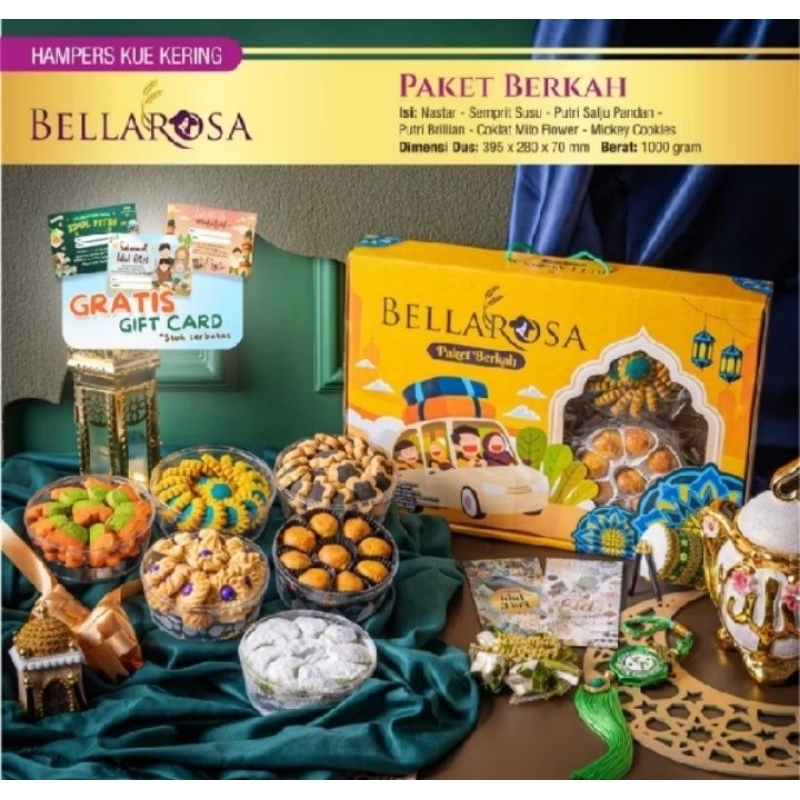 Paket kue kering lebaran isi 4