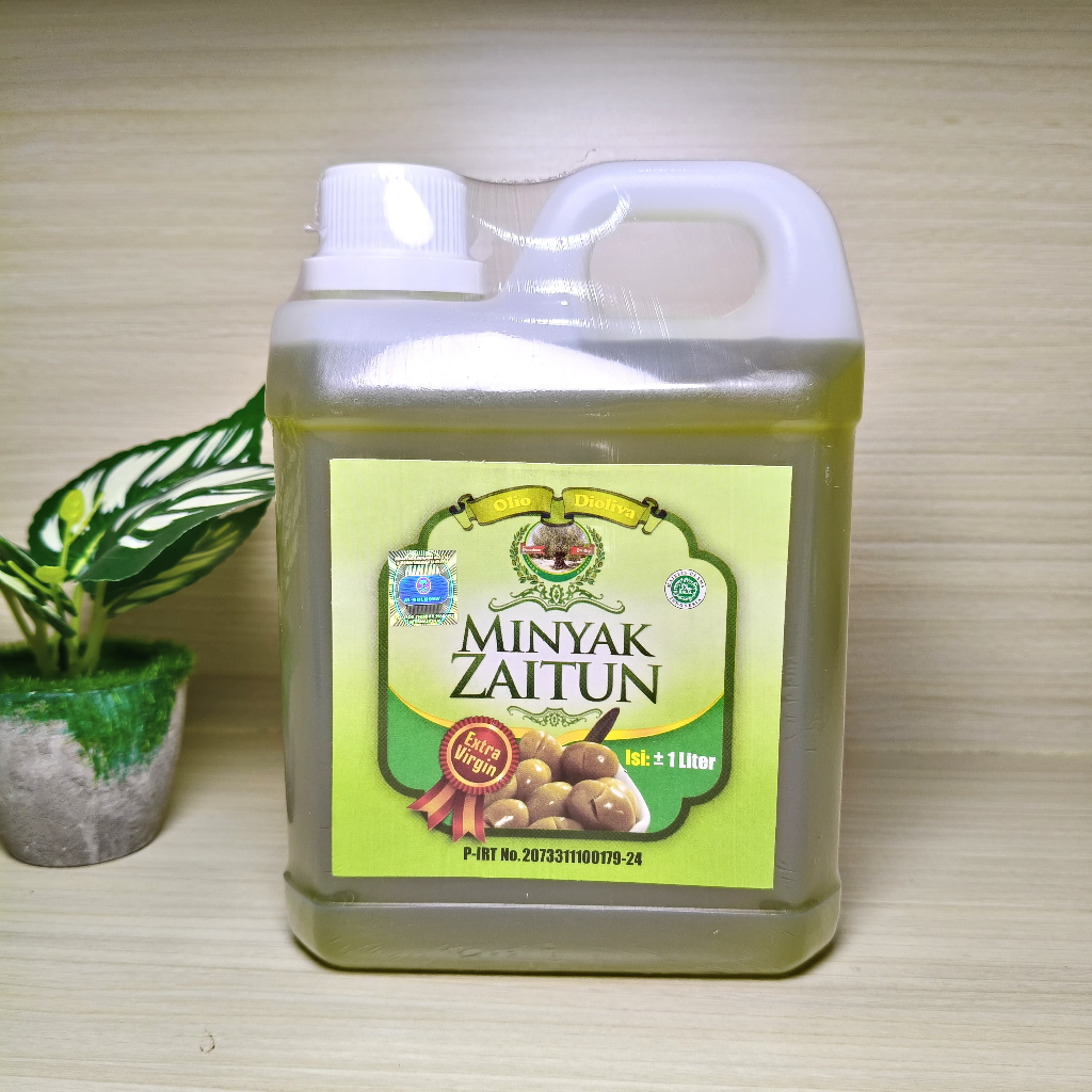 

Minyak Zaitun Extra Virgin Murni 100% 1000ML atau 1LT