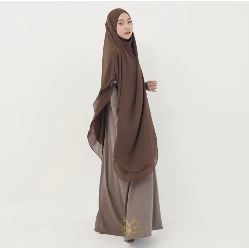French Khimar Sarah Ceruty by Yoora Sarah