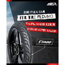 RB [COMBO Sepasang] Ban FDR Flemmo Ring 14 / Ban FDR Flemmo Tubeless Tubles Ring 14 ( 80/90-14 /