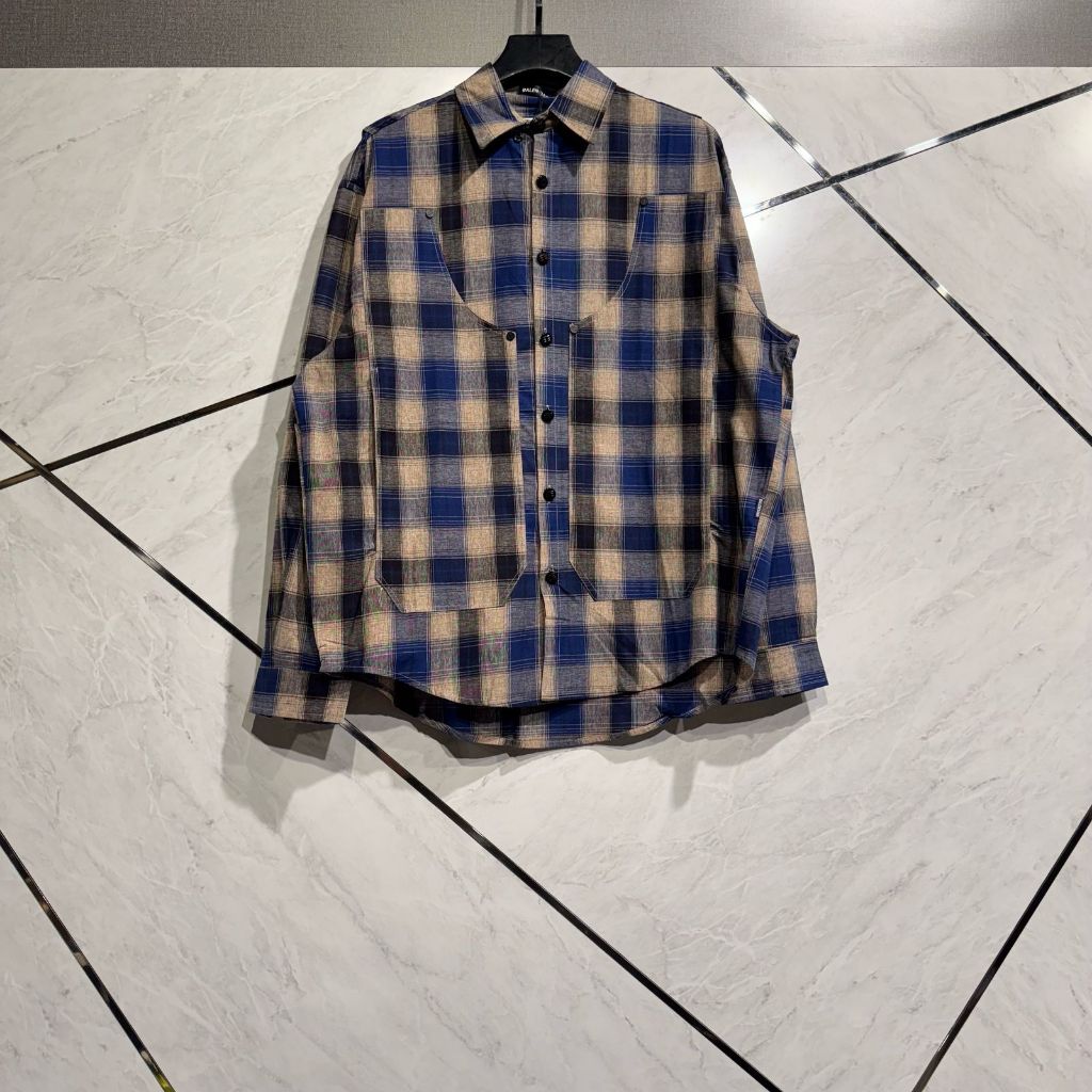 BAJU PRIA - KEMEJA KOTAK KOTAK PRIA LENGAN PANJANG