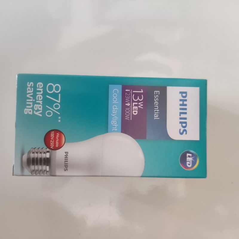 LAMPU PHILIPS 13W 13WATT LED ESSENTIAL LAMPU LED 13W