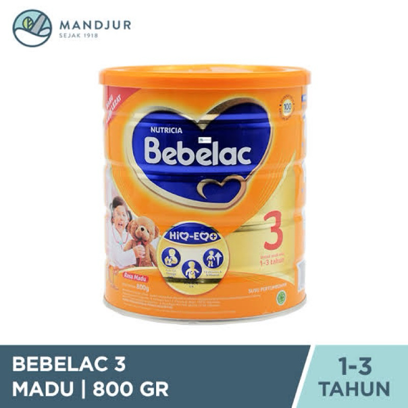 

Bebelac 3 Susu Formula 1-3 Tahun 800g