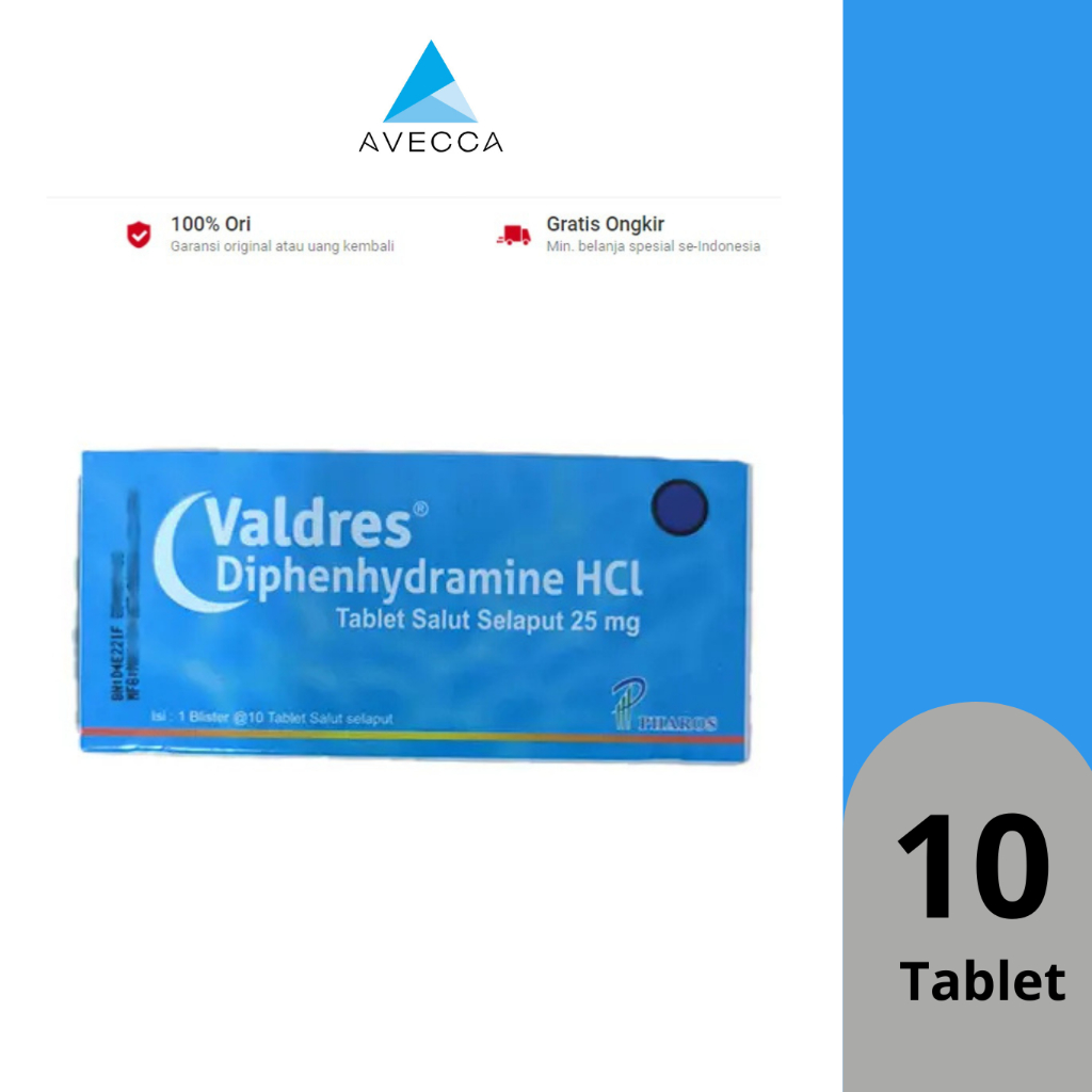 Valdres 25 mg 10 Tablet