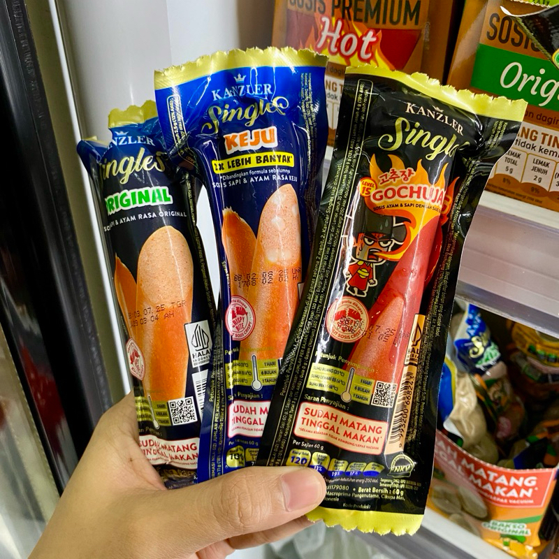 

Kanzler Singles Sosis Siap Makan