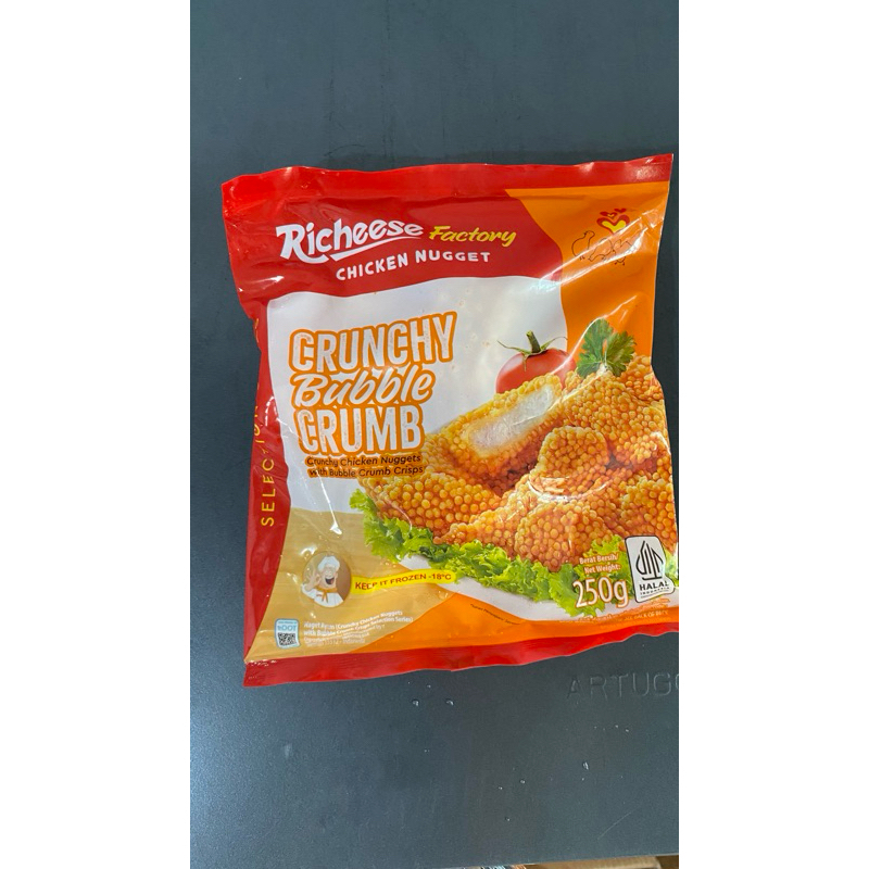 

RICHEESE FACTORY NUGGET CRUNCHY BUBBLE CRUMB 250g