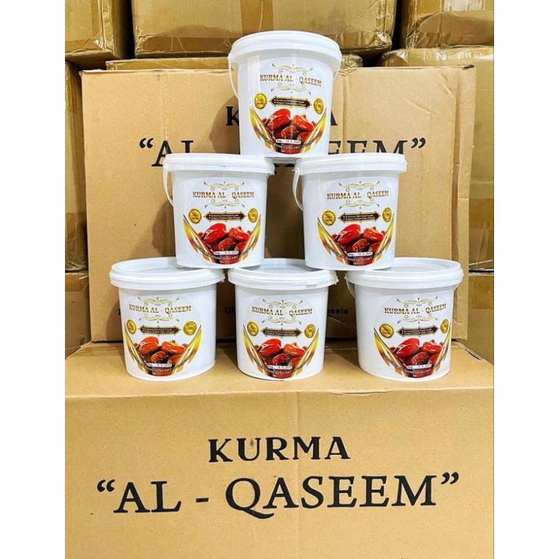 

Original kurma Premium Al Qaseem 1 Ember 500 g makanan, cemilan