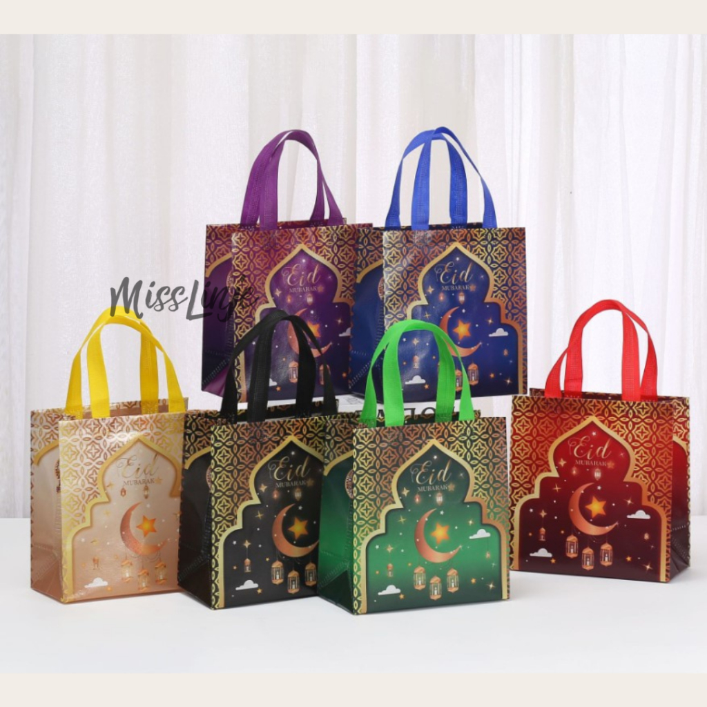 

MissLinje Tas Hampers Goodie Bag Lebaran Gift Bag Parcel Idul Fitri Anti Air