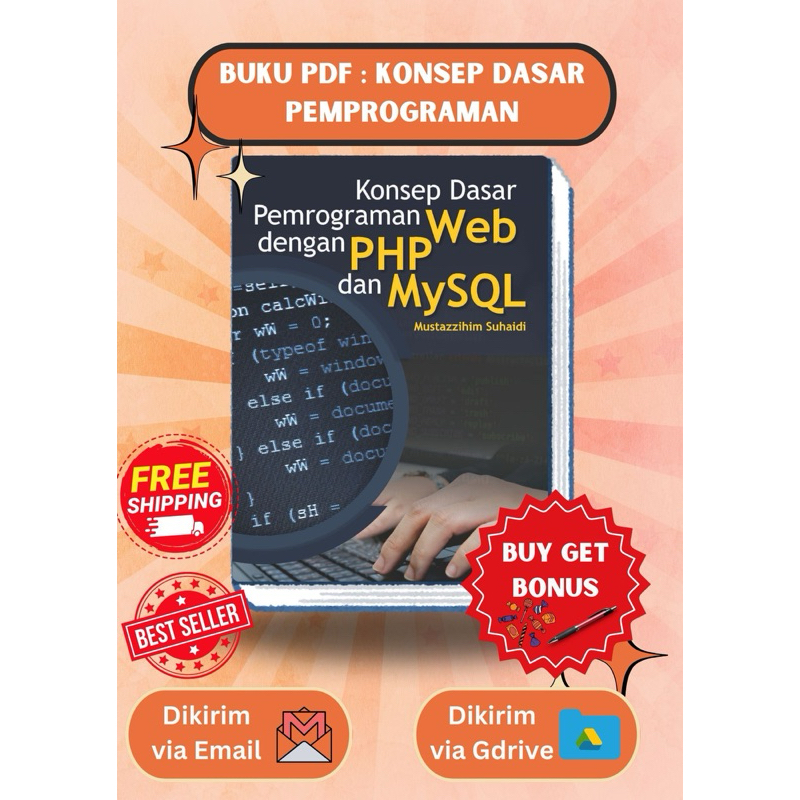 Jual Buku Konsep Dasar Pemrograman | Belajar Coding dari Nol
