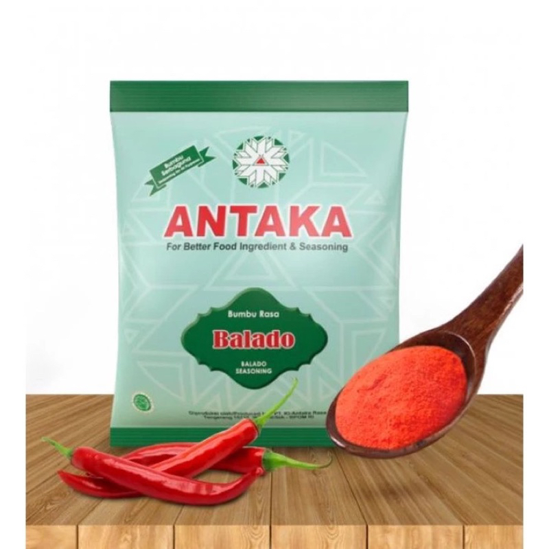 

Antaka Balado 100 Gr/Bumbu Tabur Antaka