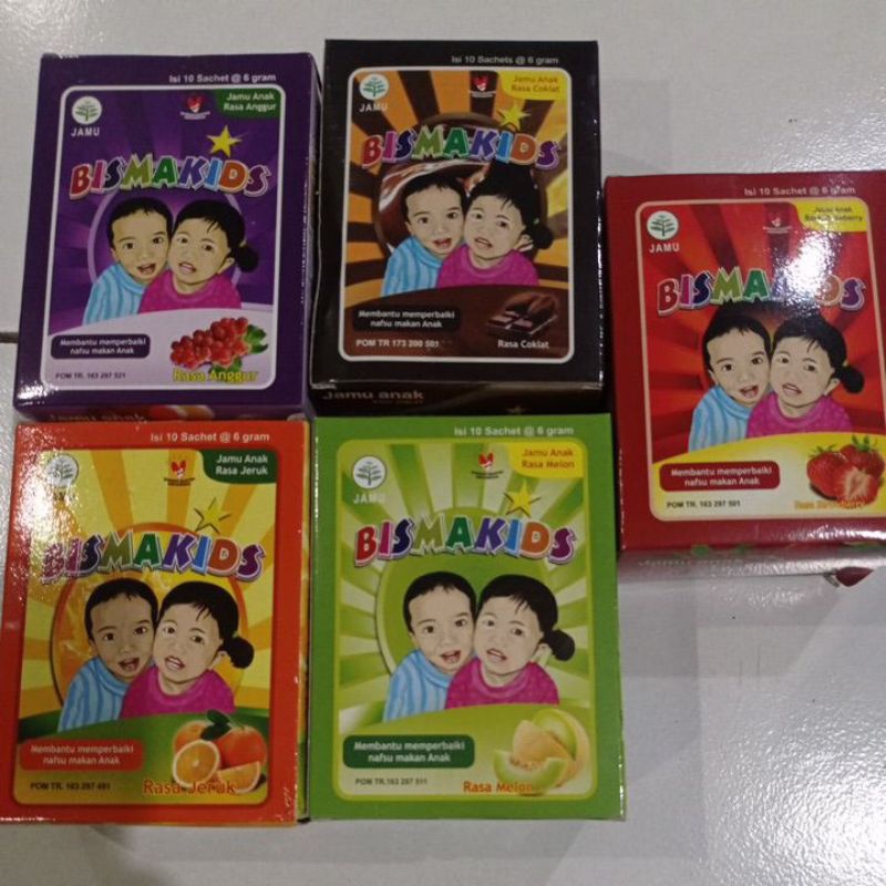 

Bismakids penambah nafsu makan Anak All Variant