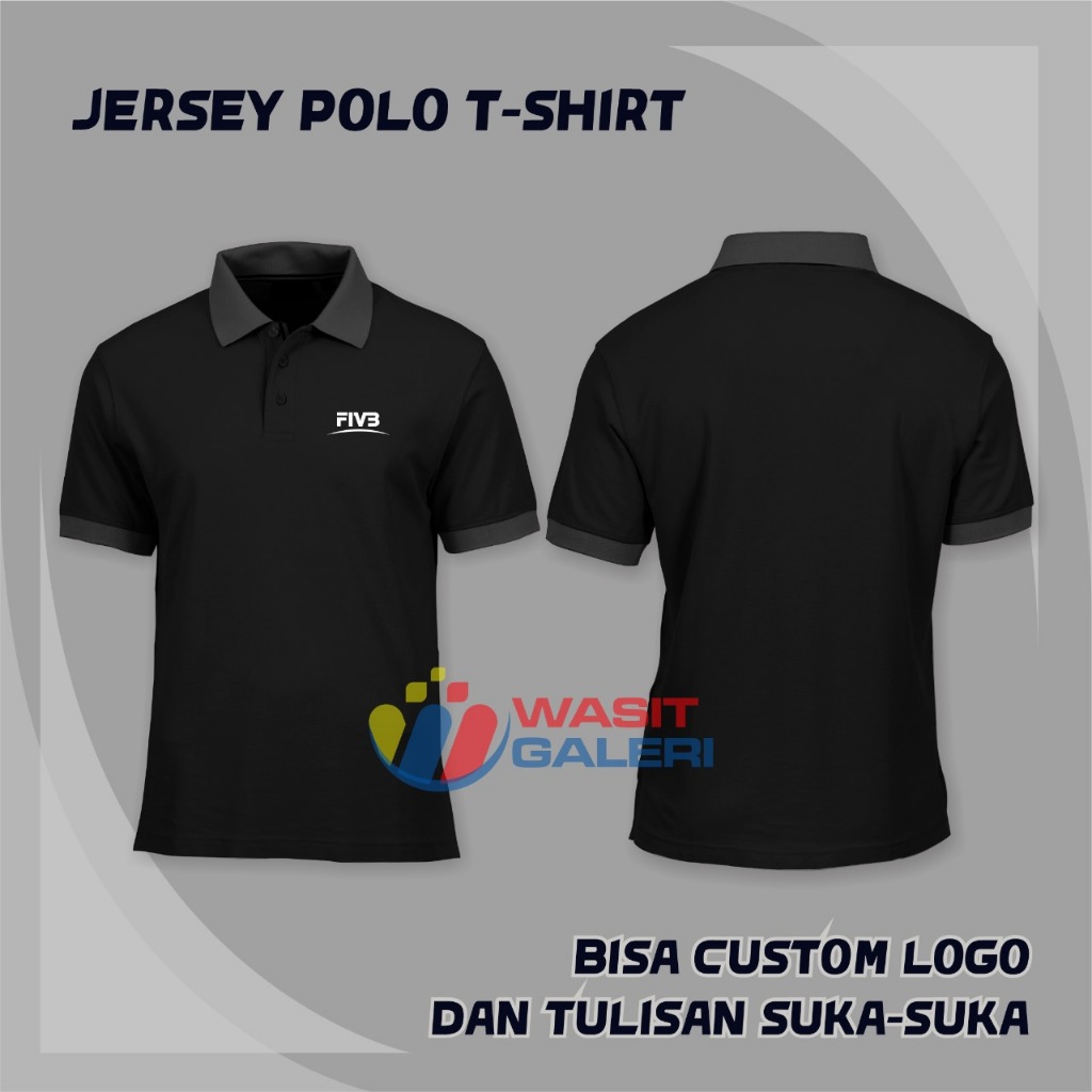 POLO T - SHIRT / BAJU WANGKI HARIAN WASIT VOLI (FIVB)
