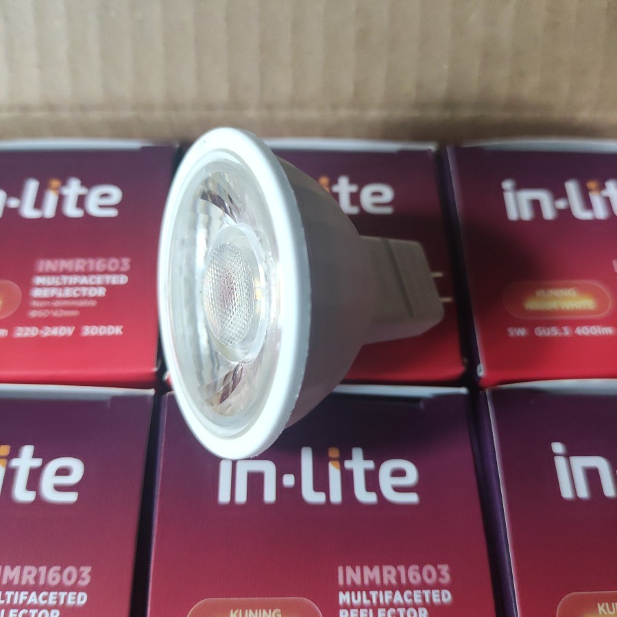 Lampu Sorot INLITE MR16 Tusuk 5 Watt 7 Watt In-Lite LED 5w MR 16