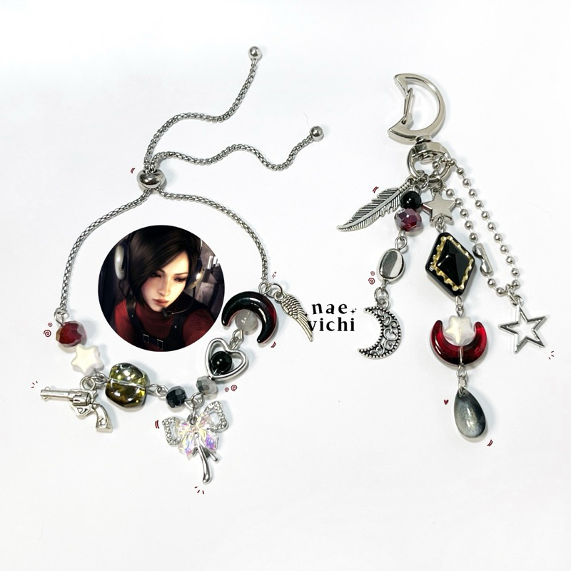 resident evil's ada wong inspired catalogue | ada wong resident evil | gelang manik aesthetic anime