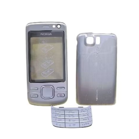 Casing Nokia 6600i slide Silver Original 100% New/Baru - N6600i Silver.