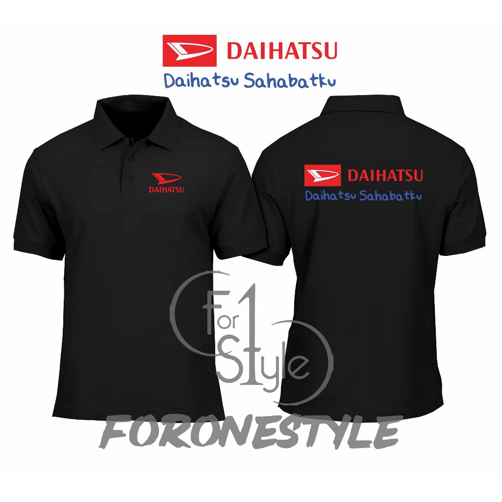 POLOSHIRT BERKERAH DAIHATSU - KAOS BERKERAH DAIHATSU -  POLO DAIHATSU - FORONESTYLE