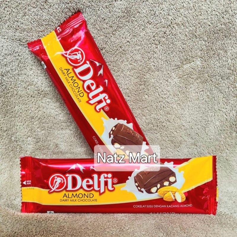 

DELFI DAIRY MILK Chocolate Bar Almond 40 gr