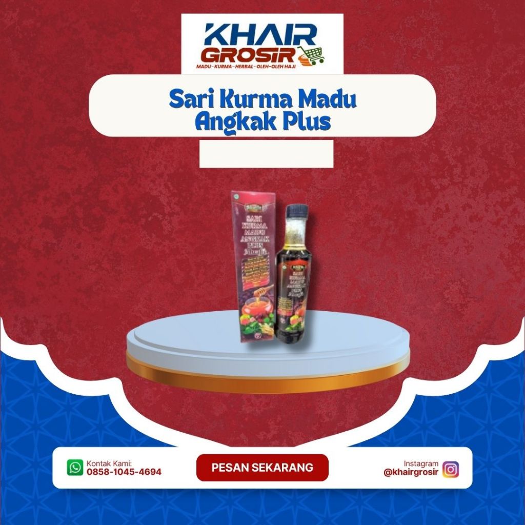 

Sari Kurma Madu Angkak Plus