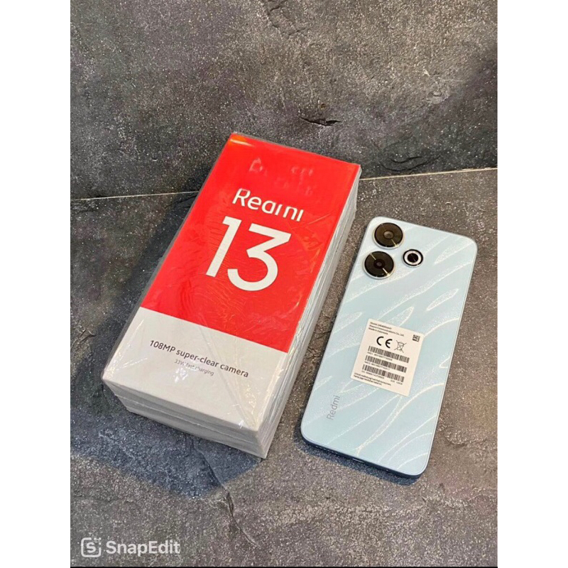 Redmi 13 ram 8/256 second fulset ori