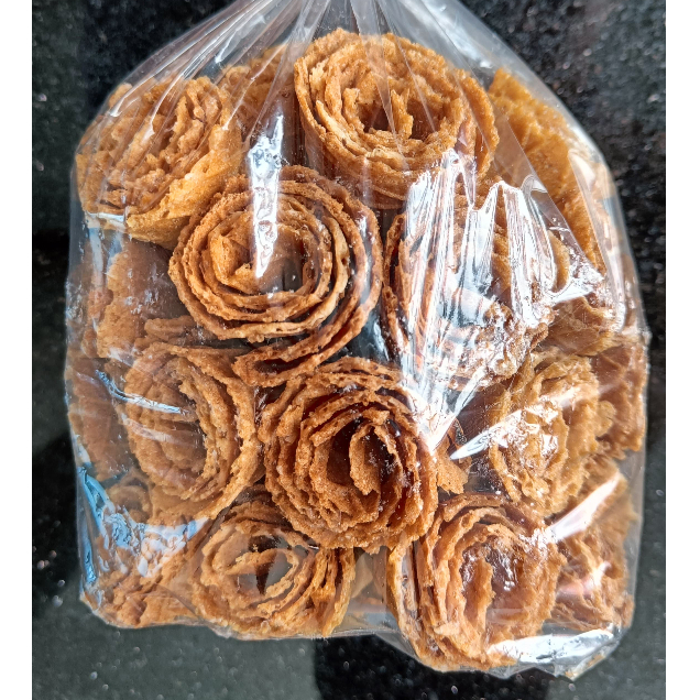 

Jajanan Kue Opak Gambir Brown Sugar + Cinnamon 500gr - Roti Kue Kering Cemilan Manis Cookies Opak Gambir