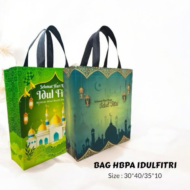 

Goody Bag Idul Fitri | Bag HBPA Lebaran | Tas Hampers